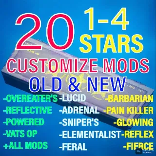 20 1-4 Customize Mods Bundle