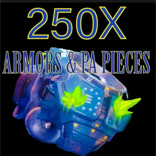 250 Armors & PA parts