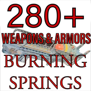 280 Weapons & Armors Set