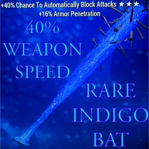 Be40ws35 Rare Indigo Bat