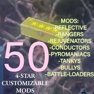 50x 4-star Customize Mod