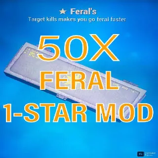 50 Feral Mods