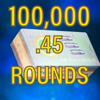 100,000 .45 Rounds