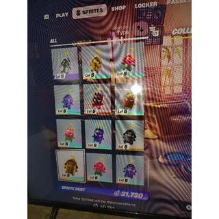 All sprites maxed 
