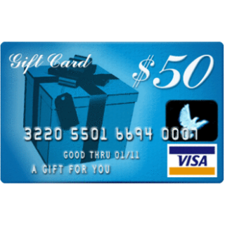 Visa - Visa Gift Card, $50, Shop