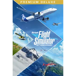 Microsoft Flight Simulator Premium Deluxe 40th Anniversary Edition [ pc and Xbox Series X|S ] 