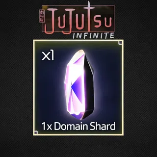 1x Domain Shard | Fast Delivery And Cheapest  | Jujutsu Infinite