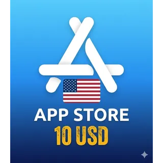 Apple Gift Card 10 USD US| App Store Gift Card 10 USD US | iTunes Gift Card 10 USD US
