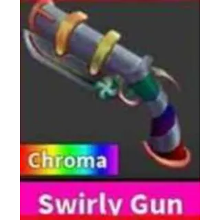 Chroma Swirly gun /-/ Murder Mystery 2 /-/ Roblox