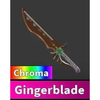 Chroma Gingerblade /-/ Murder Mystery 2 /-/ Roblox