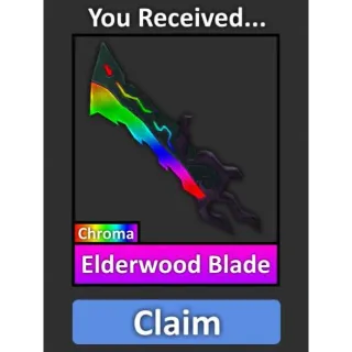 Chroma Elderwood /-/ Murder Mystery 2 /-/ Roblox