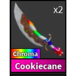 Chroma Cookiecane /-/ Murder Mystery 2 /-/ Roblox