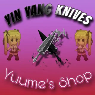 Yin Yang Knives - Roblox Baddies