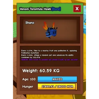 VENOM TARANTULA HAWK 60.59KG TITAN GODLY