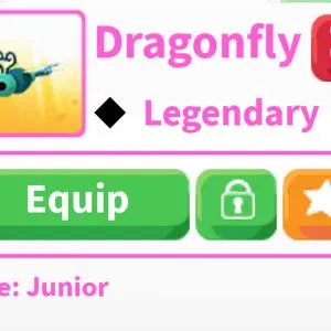 Dragonfly no potion! 