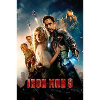Iron Man 3 MA HD Ports to iTunes and Vudu