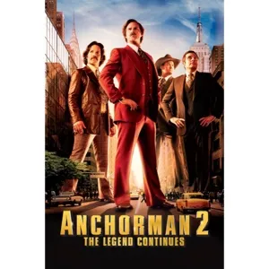 Anchorman 2: The Legend Continues Vudu or iTunes HD 