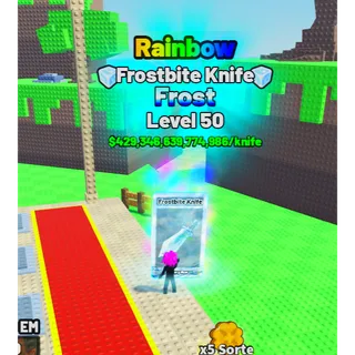 FROSTBITE KNIFE - RAINBOW 429T FAST DELIVERY