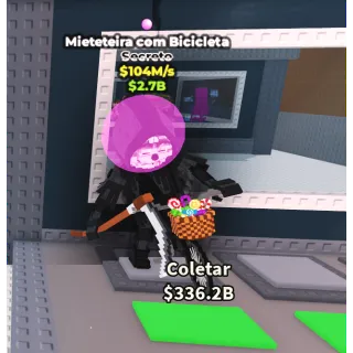 mieteteira bicicleteira 104m/s