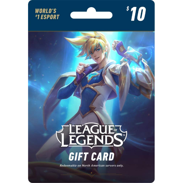 $10.00 League of Legends (Automatic Delivery) - Other Gift ...