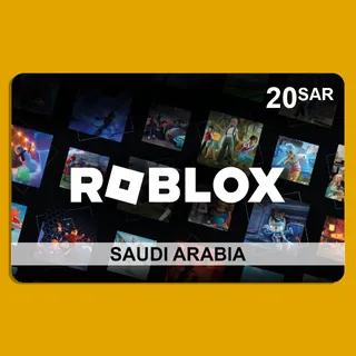 Roblox Digital Gift Card - 20 SAR - KSA - Digital Code