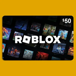 Roblox Digital Gift Card - $50 - Global - Digital Code