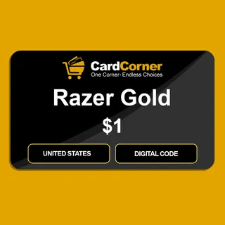 Razer Gold Digital Gift Card - $1 - United States - Digital Code