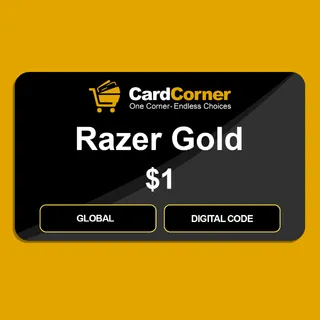 Razer Gold Digital Gift Card - $1 - Global - Digital Code