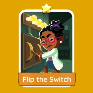 Flip the Switch – Monopoly GO Sticker
