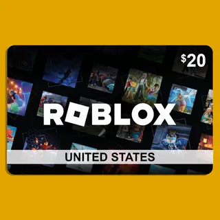 Roblox Digital Gift Card - $20 - USA - Digital Code