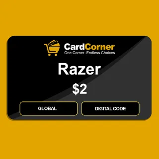 Razer Digital Gift Card - $2 - Global - Digital Code