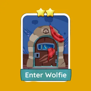 Enter Wolfie – Monopoly GO Sticker