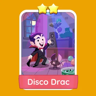 Disco Drac – Monopoly GO Sticker
