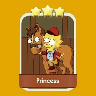 Princess Monopoly Go Sticker