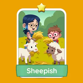 Sheepish – Monopoly GO Sticker