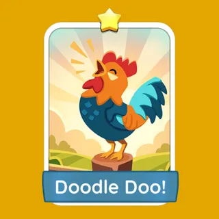 Doodle Doo! – Monopoly GO Sticker