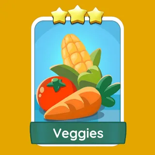 Veggies – Monopoly GO Sticker
