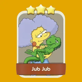 Jub Jub Monopoly Go Sticker