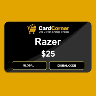 Razer Digital Gift Card - $25 - Global - Digital Code