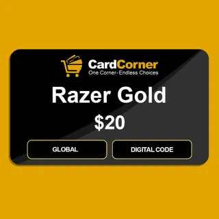 Razer Gold Digital Gift Card - $20 - Global - Digital Code
