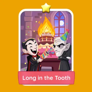 Long in the Tooth – Monopoly GO Sticker