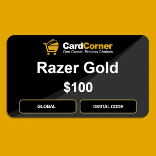 Razer Gold Digital Gift Card - $100 - Global - Digital Code
