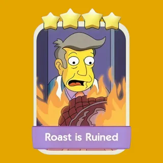 Roast is Ruined Monopoly Go Sticker