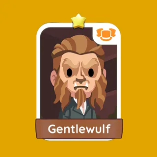 Gentlewulf – Monopoly GO Sticker