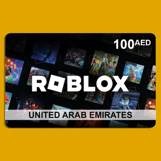 Roblox Digital Gift Card - 100 AED - UAE - Digital Code
