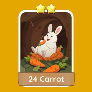 24 Carrot – Monopoly GO Sticker