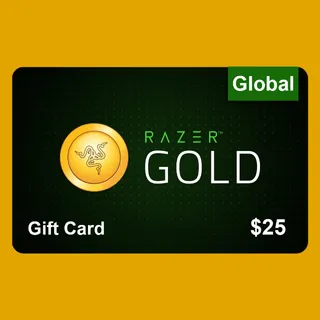 Razer Digital Gift Card - $25 - Global - Digital Code