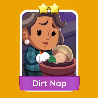 Dirt Nap – Monopoly GO Sticker