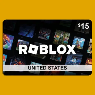 Roblox Digital Gift Card - $15 - USA - Digital Code