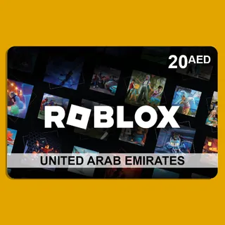 Roblox Digital Gift Card - 20 AED - UAE - Digital Code
